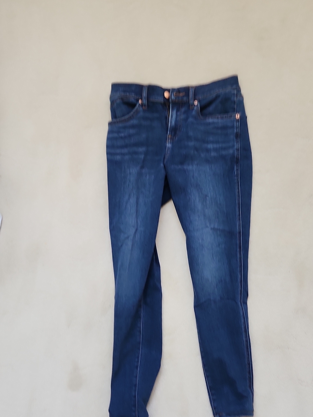 Express Women's Dark Blue Skinny Jeans